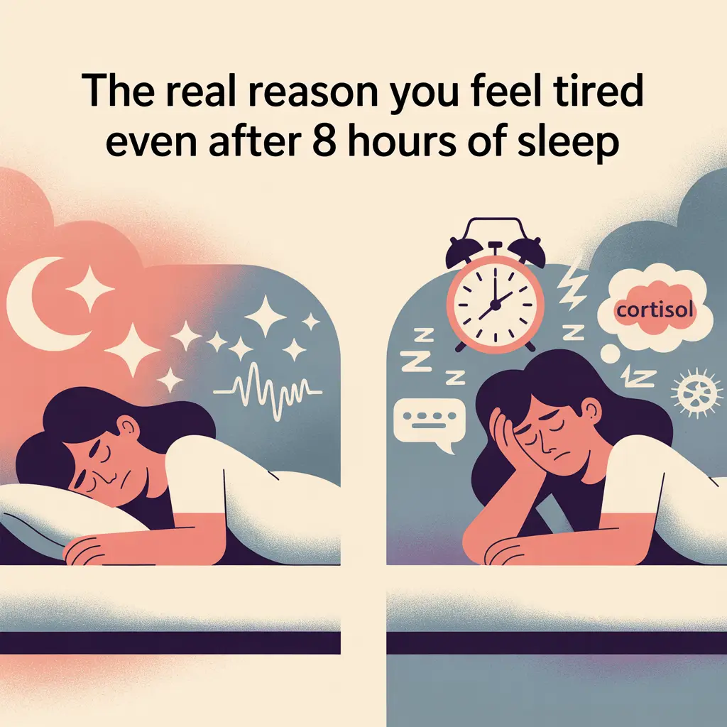 The Real Reason You Feel Tired Even After 8 Hours of Sleep